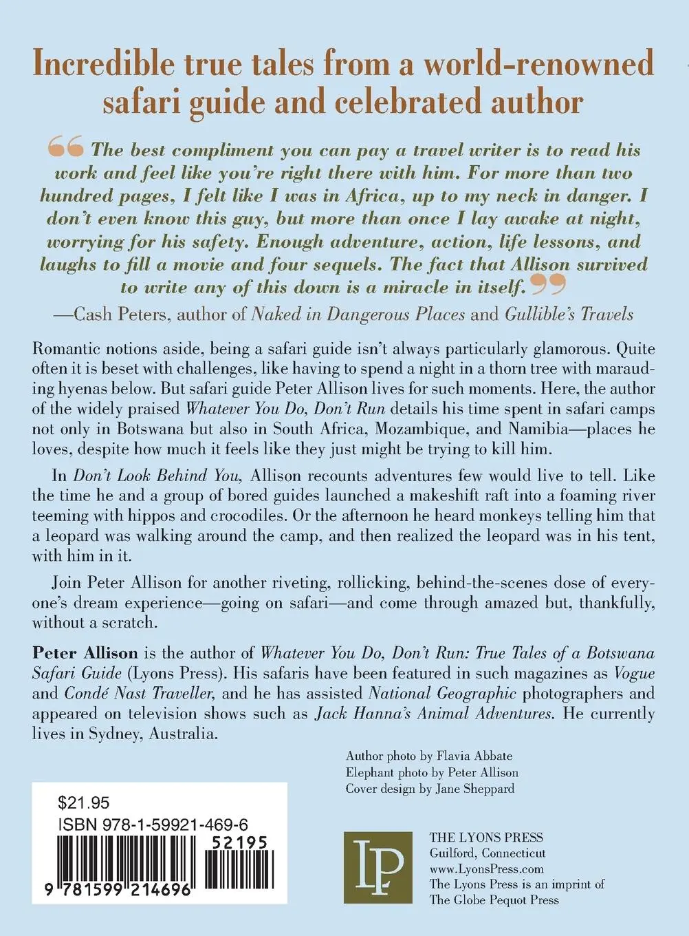 Rückseite: 9781599214696 | Don't Look Behind You! | Peter Allison | Taschenbuch | Englisch | 2009