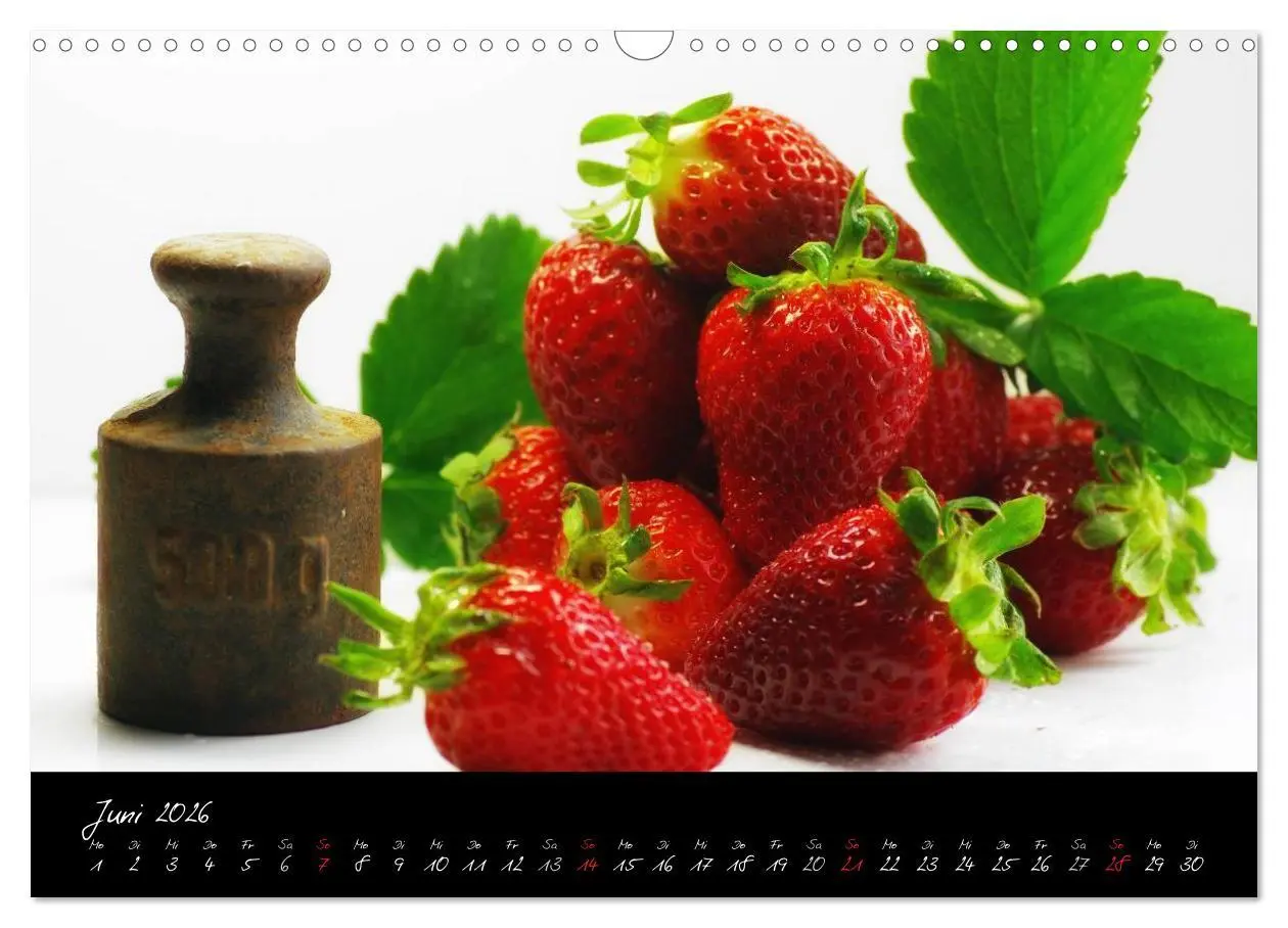 Bild: 9783516224696 | Frische Früchte Kalender (Wandkalender 2026 DIN A3 quer), CALVENDO...