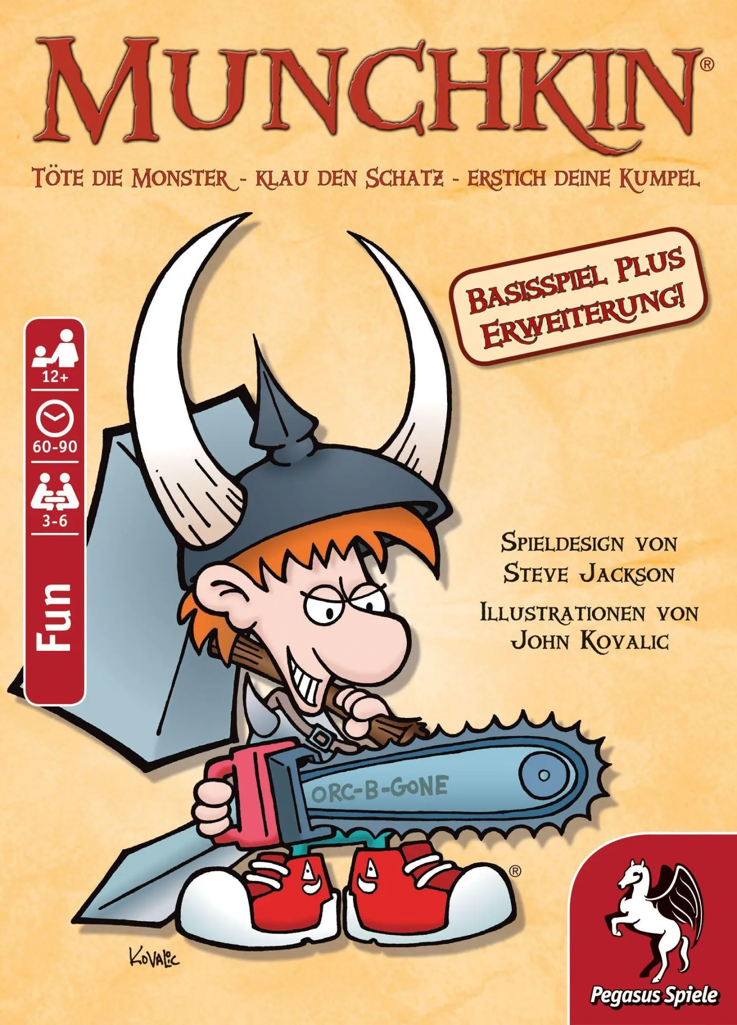 Bild: 4250231704796 | Munchkin 1+2 | Steve Jackson | Spiel | Brettspiel | 17222G | Deutsch