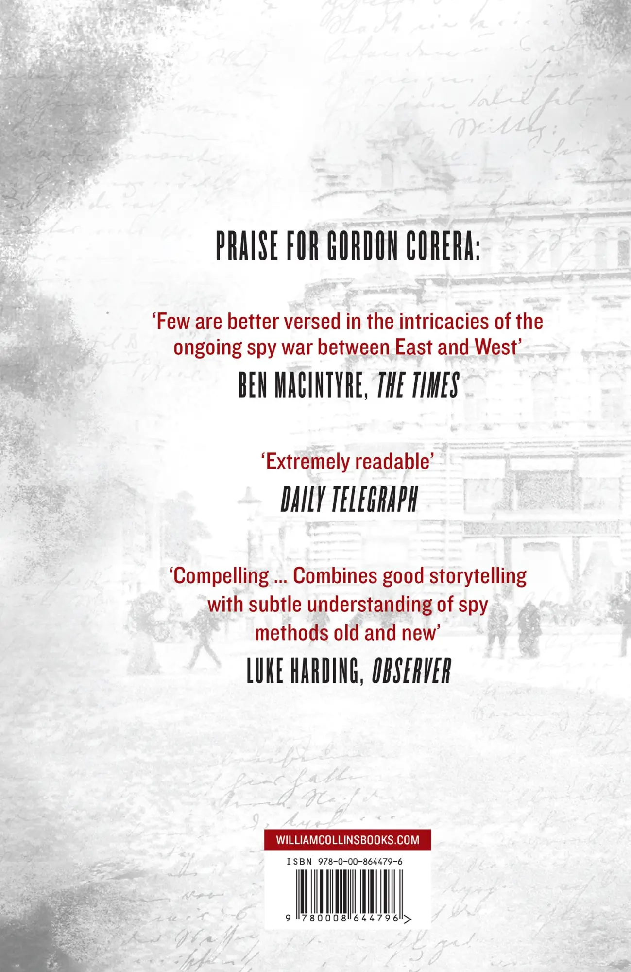 Rückseite: 9780008644796 | The Spy in the Archive | How One Man Tried to Kill the KGB | Corera