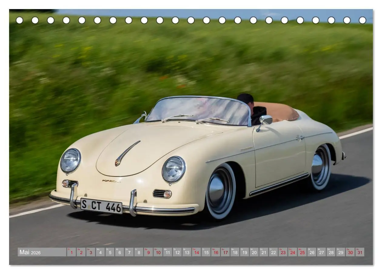 Bild: 9783457674796 | on the road Classic Cabrios (Tischkalender 2026 DIN A5 quer),...