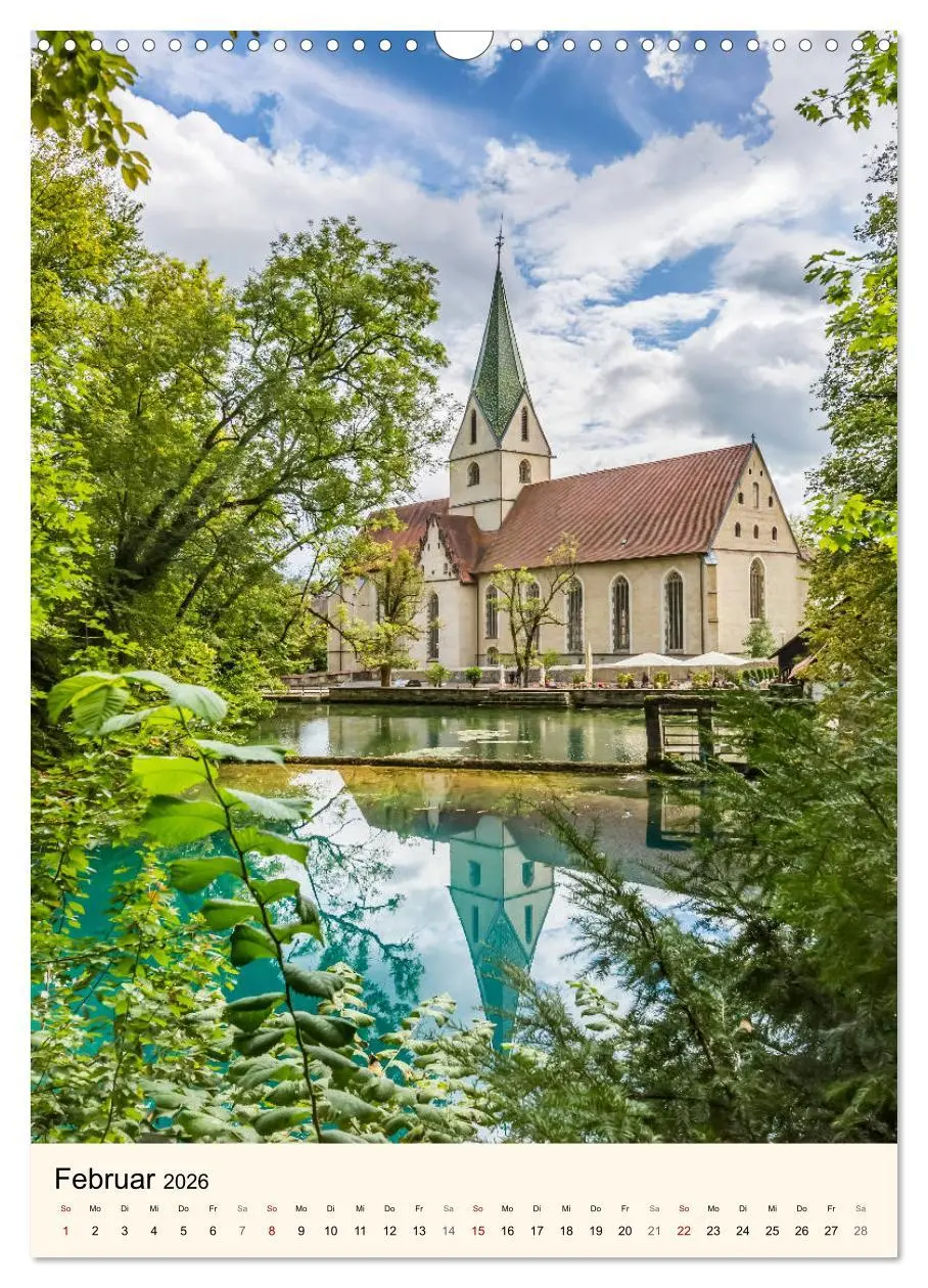 Bild: 9783516384796 | TÜBINGEN UND BLAUBEUREN Historische Schwäbische Alb (Wandkalender...