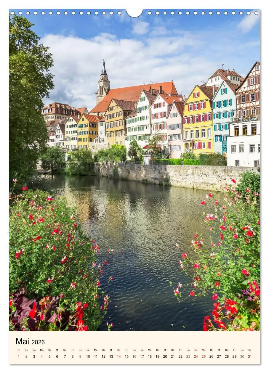 Bild: 9783516384796 | TÜBINGEN UND BLAUBEUREN Historische Schwäbische Alb (Wandkalender...