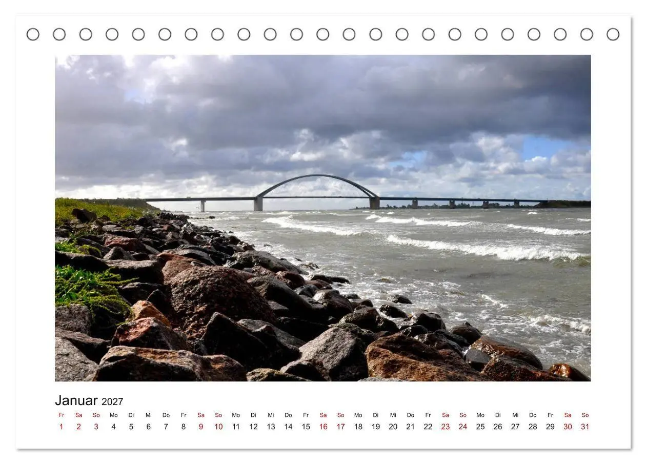 Bild: 9783569854796 | Fehmarn - Bewegende Momente (Tischkalender 2027 DIN A5 quer),...