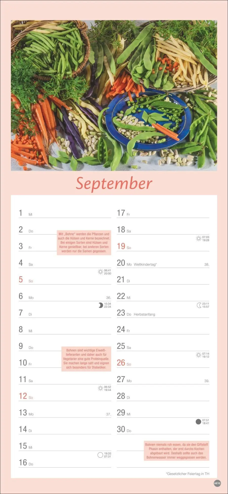 Bild: 9783756414796 | Küchenplaner 2027 | Heye | Kalender | Spiralbindung | 13 S. | Deutsch