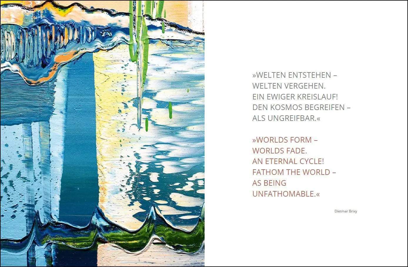 Bild: 9783777444796 | Brixy | The Description of the World | Public (u. a.) | Taschenbuch