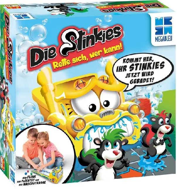 Cover: 3760046784896 | Die Stinkies - Rette sich wer kann! (Kinderspiel) | Spiel | 678489