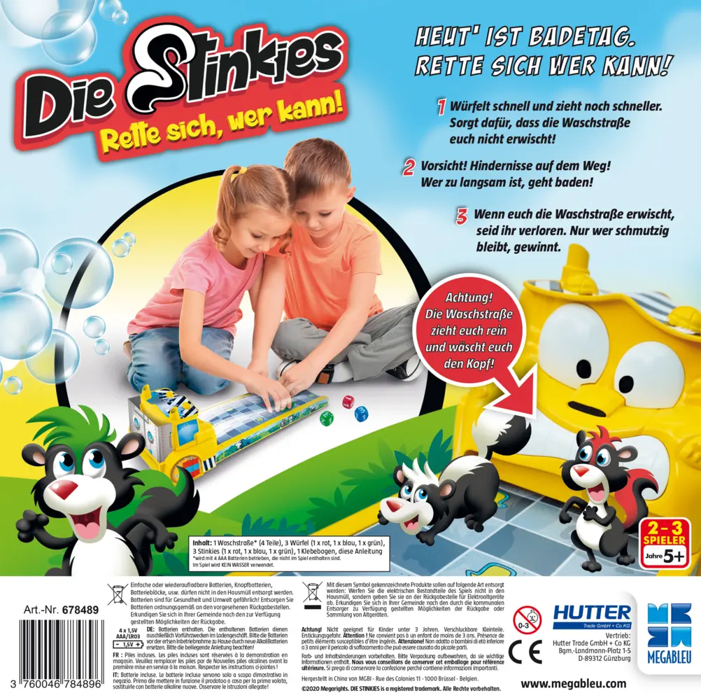 Bild: 3760046784896 | Die Stinkies - Rette sich wer kann! (Kinderspiel) | Spiel | 678489