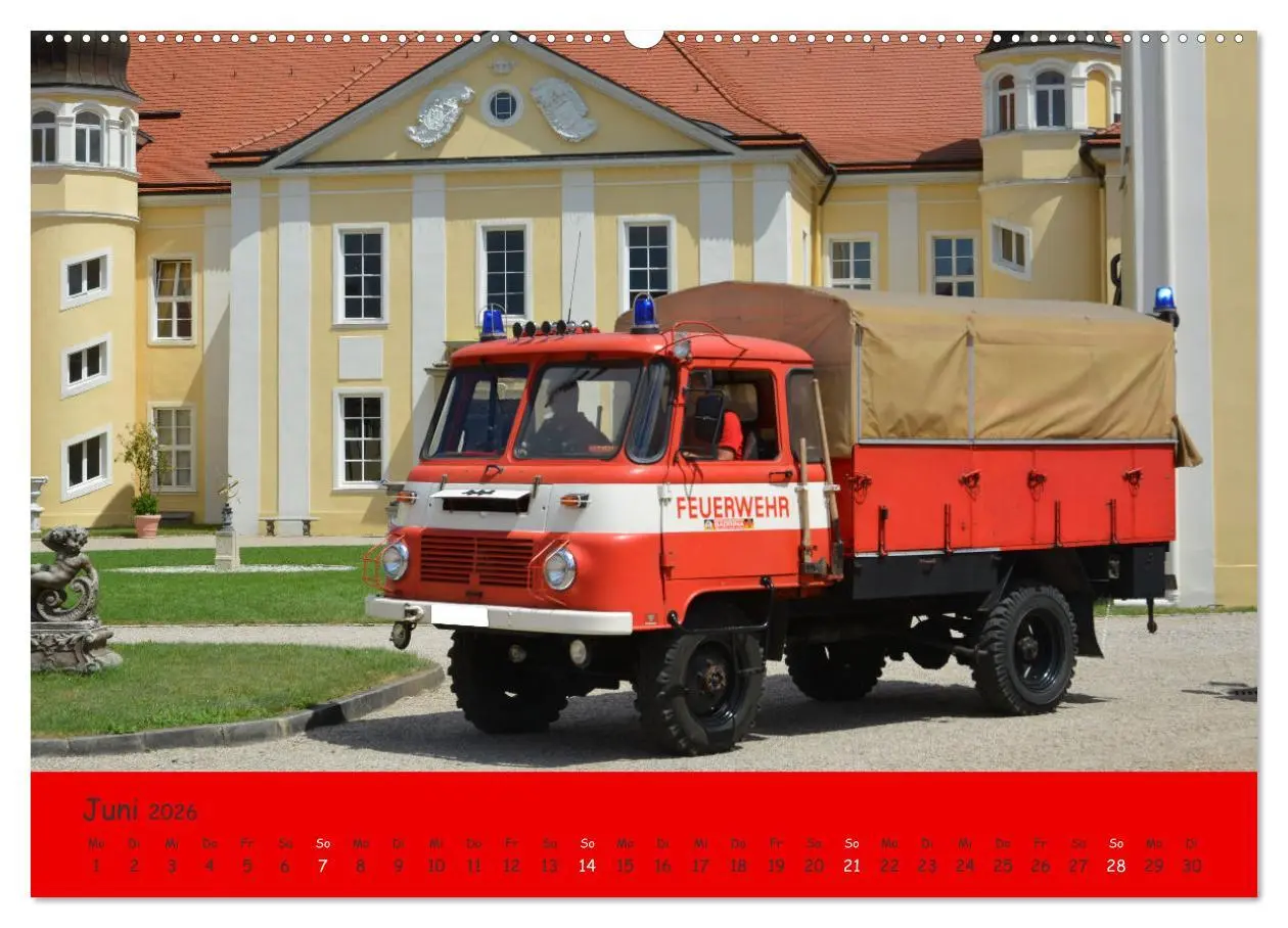Bild: 9783457354896 | DDR Feuerwehr Klassiker (Wandkalender 2026 DIN A2 quer), CALVENDO...