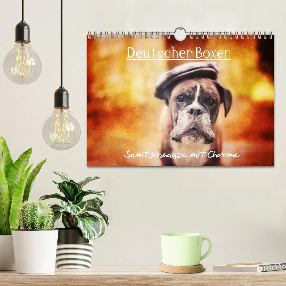 Bild: 9783516064896 | Deutscher Boxer (Wandkalender 2026 DIN A4 quer), CALVENDO...