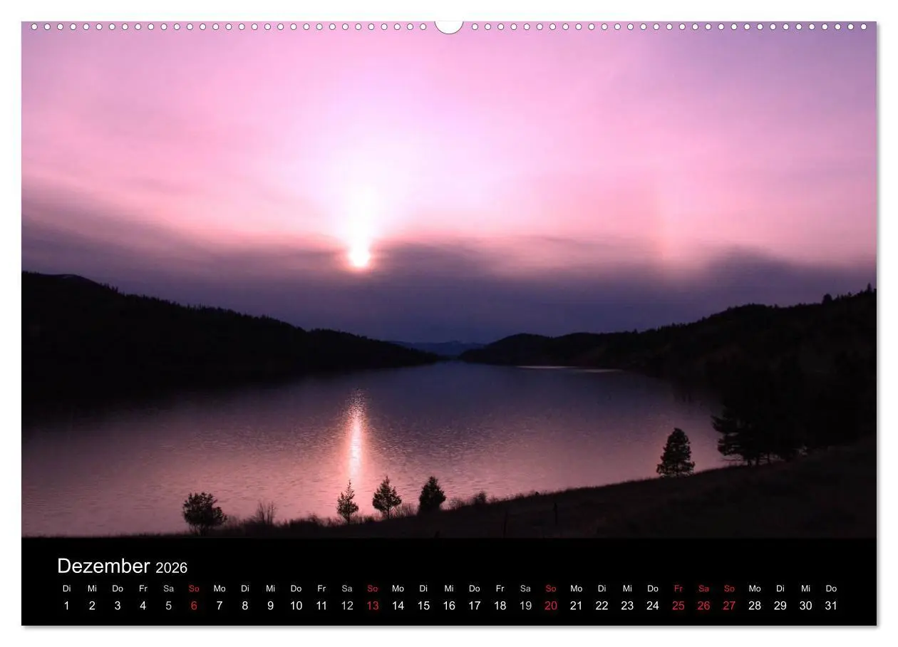 Bild: 9783516204896 | Montana! (Wandkalender 2026 DIN A2 quer), CALVENDO Monatskalender
