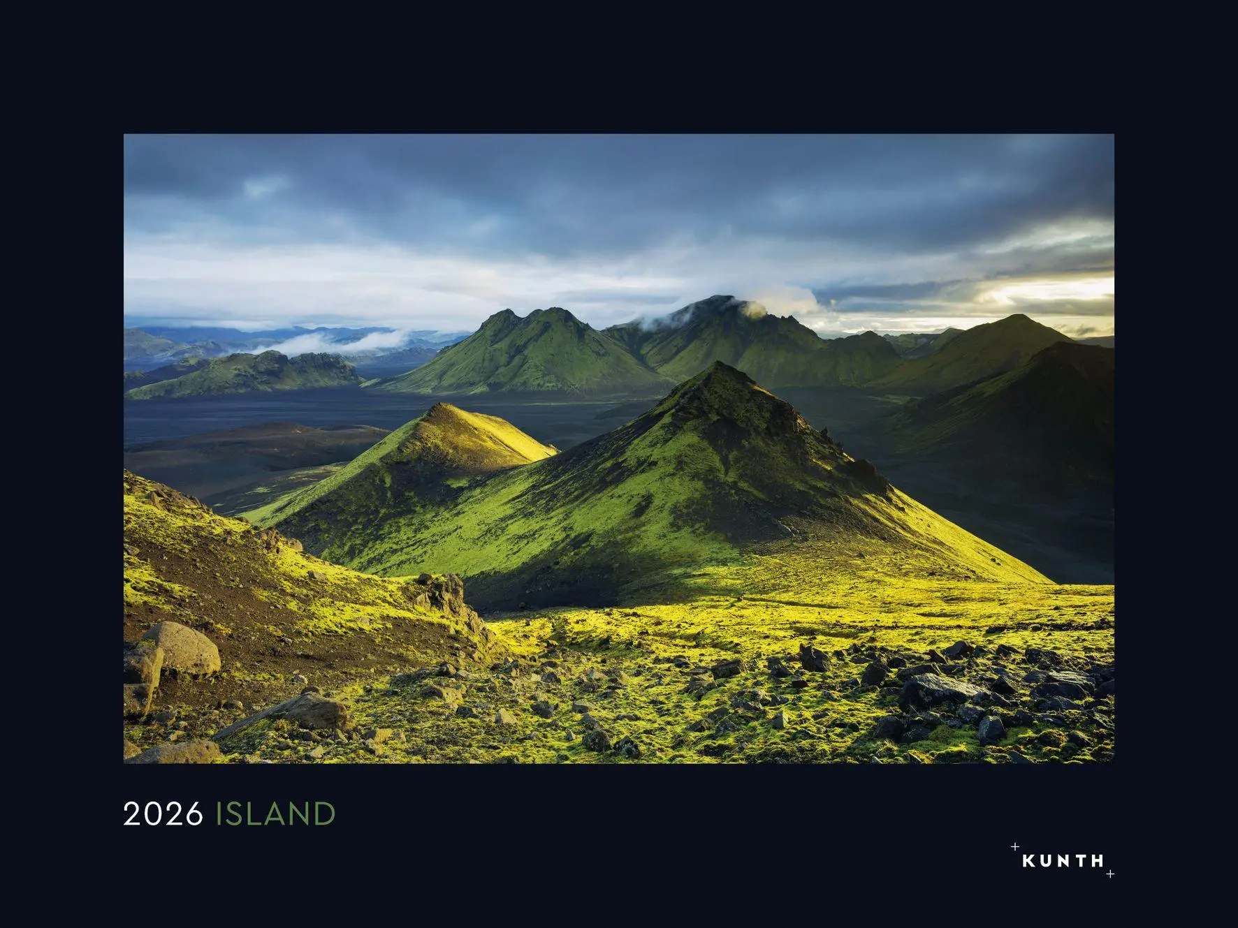 Cover: 9783965914896 | Island - KUNTH Wandkalender 2026 | Kalender | 14 S. | Deutsch | 2026
