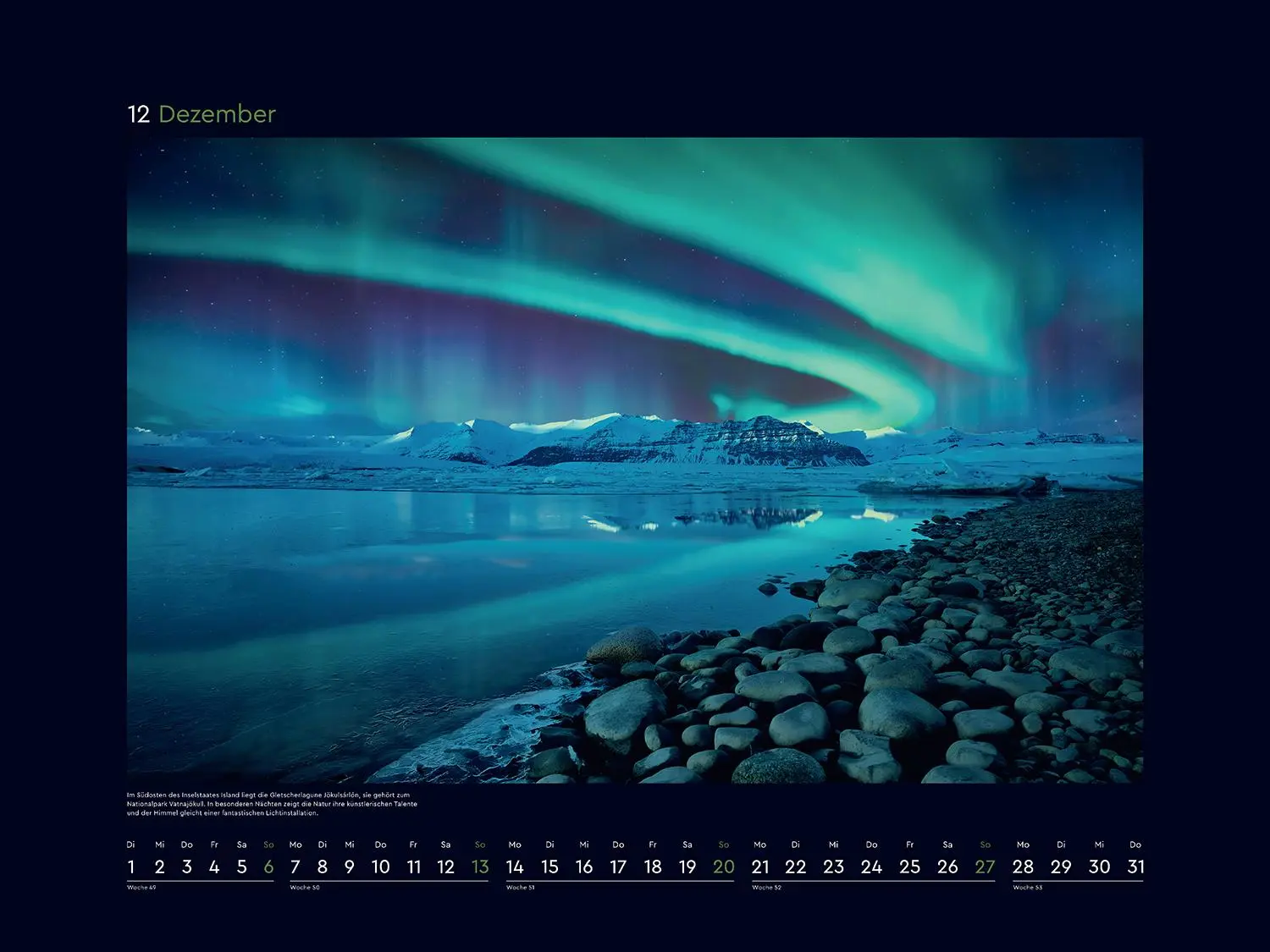 Bild: 9783965914896 | Island - KUNTH Wandkalender 2026 | Kalender | 14 S. | Deutsch | 2026