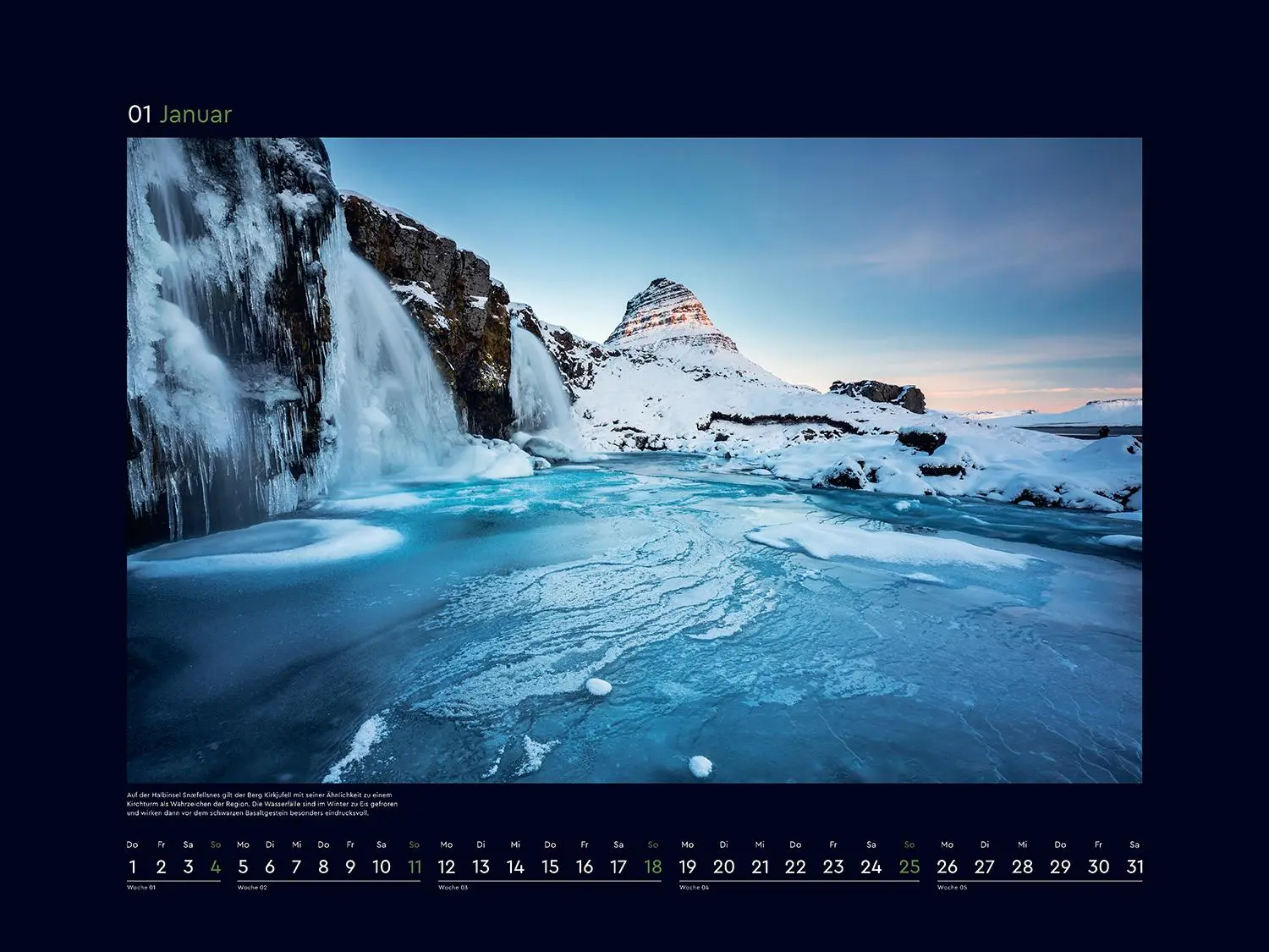 Bild: 9783965914896 | Island - KUNTH Wandkalender 2026 | Kalender | 14 S. | Deutsch | 2026