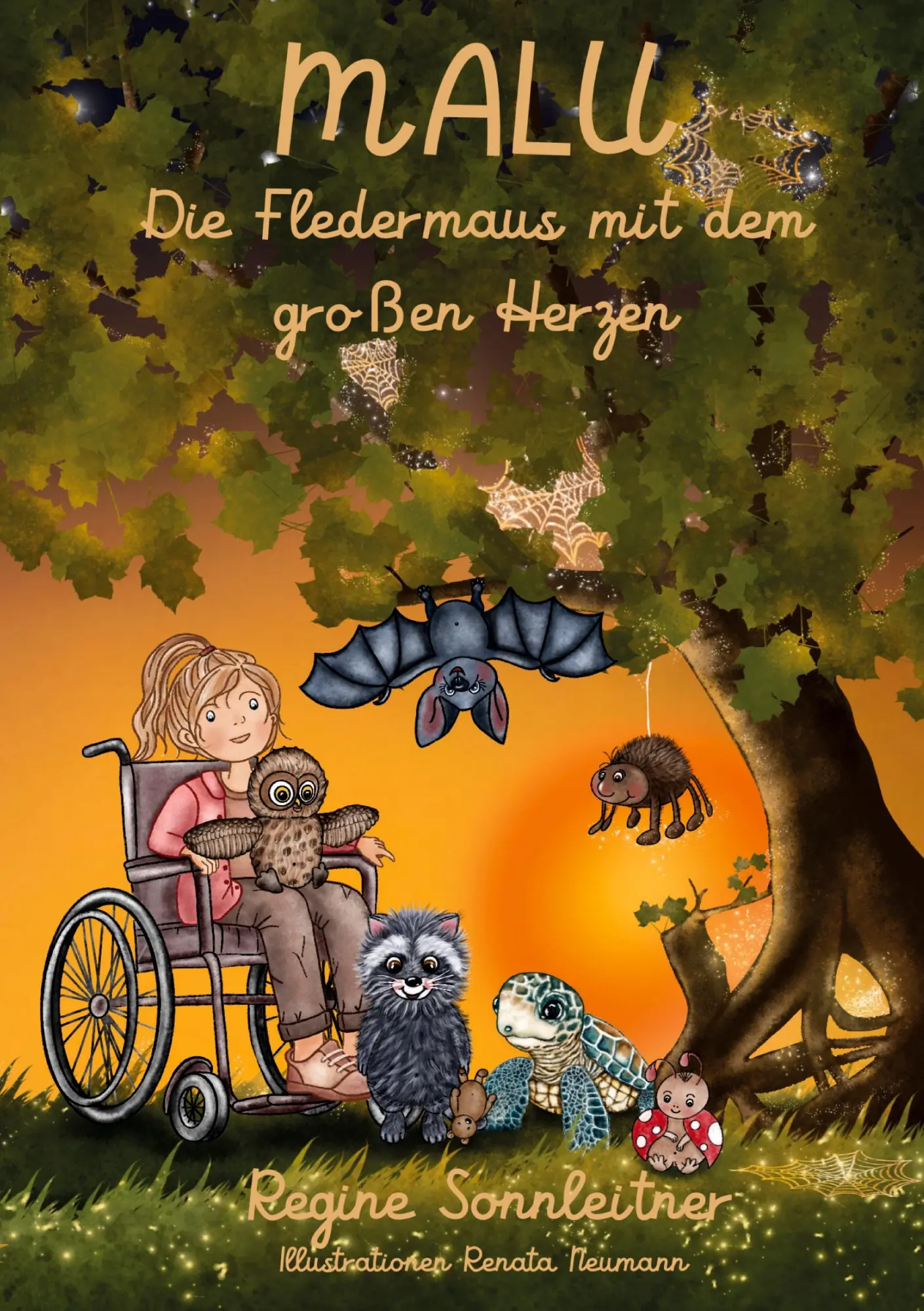 Cover: 9783988854896 | Malu | Die Fledermaus mit dem großen Herzen | Regine Sonnleitner