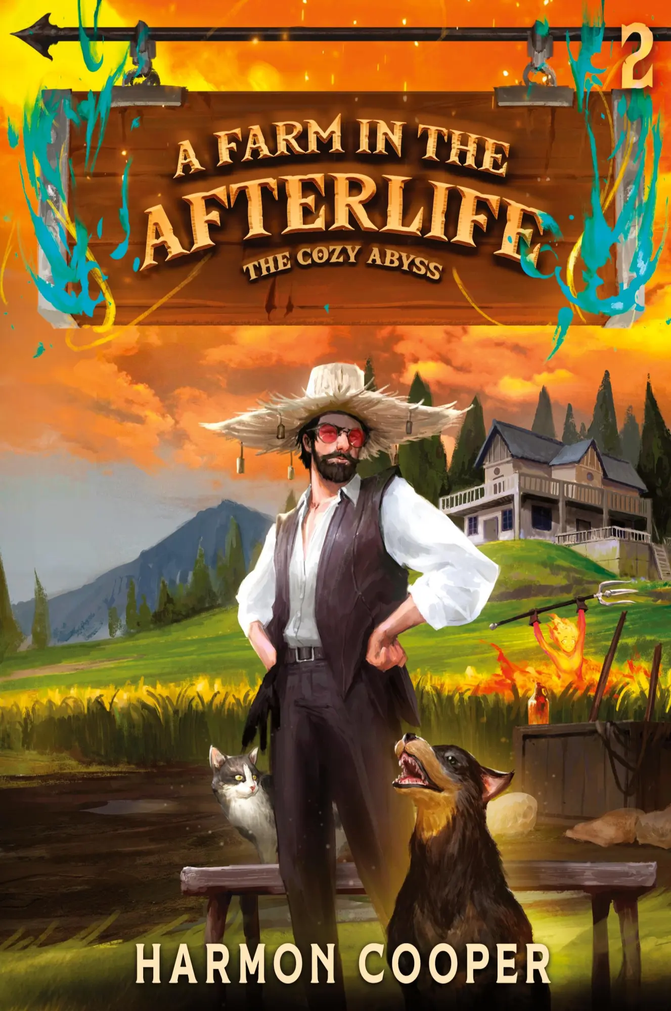 Cover: 9781039454996 | A Farm in the Afterlife | A Slice-of-Life LitRPG Adventure | Cooper