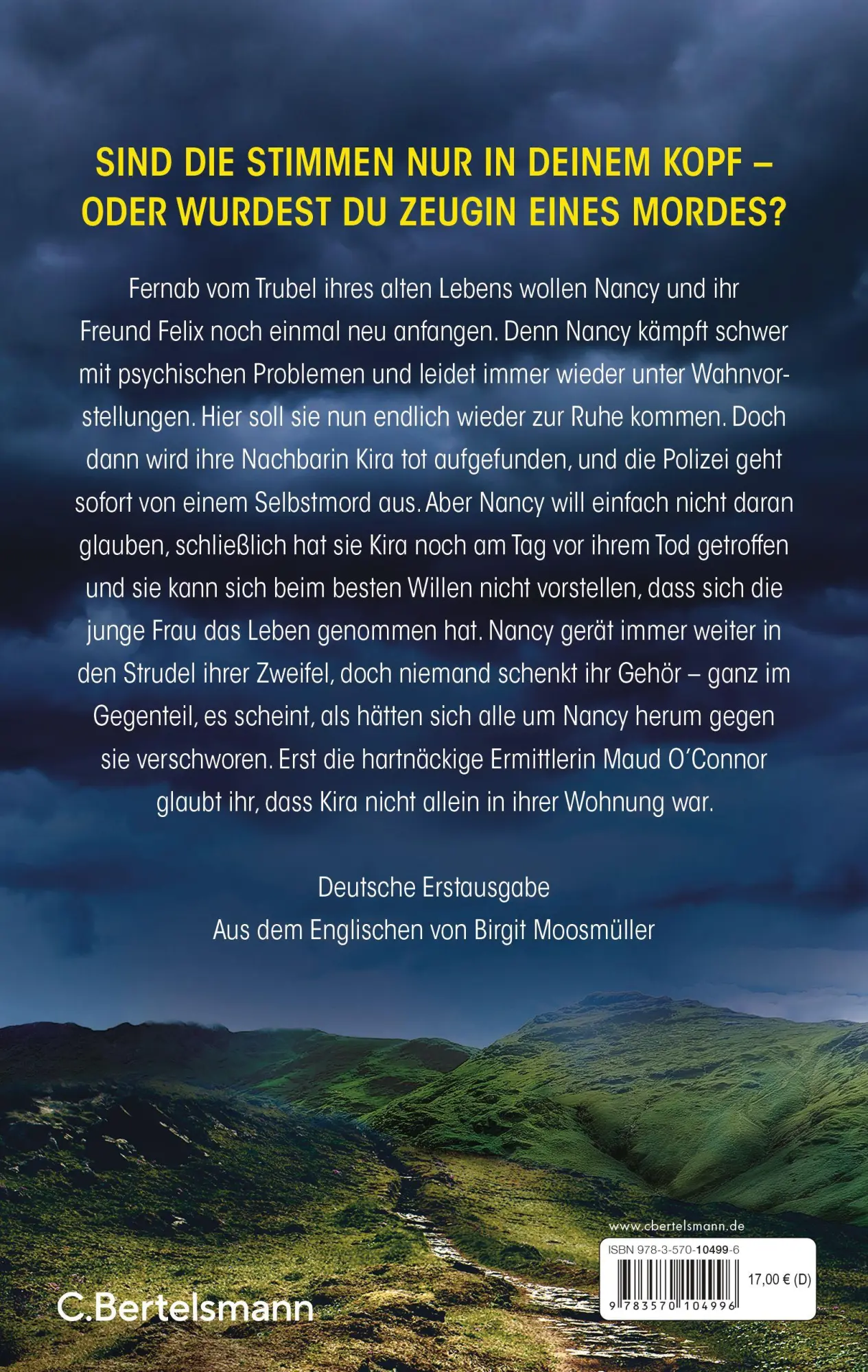 Bild: 9783570104996 | Finstere Schatten | Thriller - Ein Fall für Maud O'Connor | French