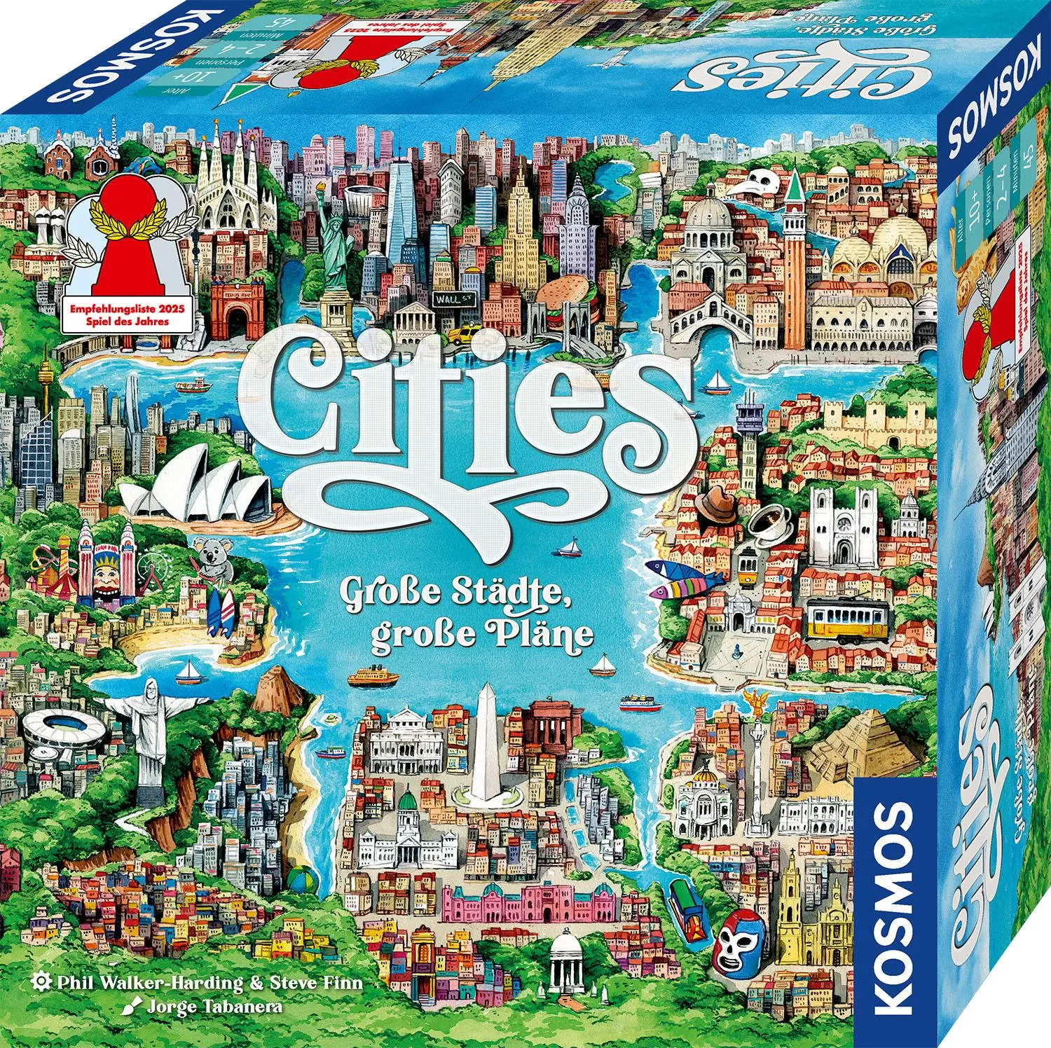 Cover: 4002051685096 | Cities | Spiel | Steve Finn Phil Walker-Harding | Spiel | 685096