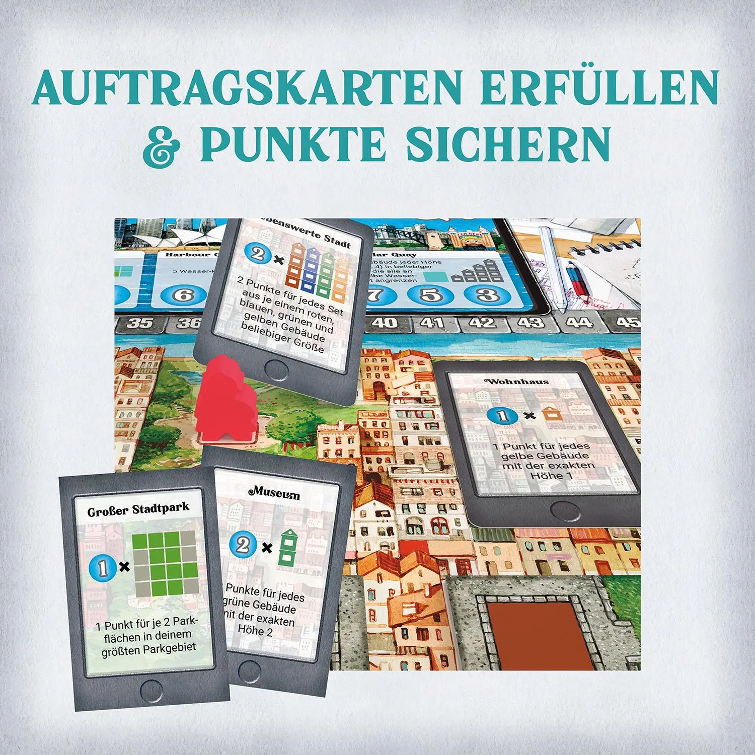 Bild: 4002051685096 | Cities | Spiel | Steve Finn Phil Walker-Harding | Spiel | 685096