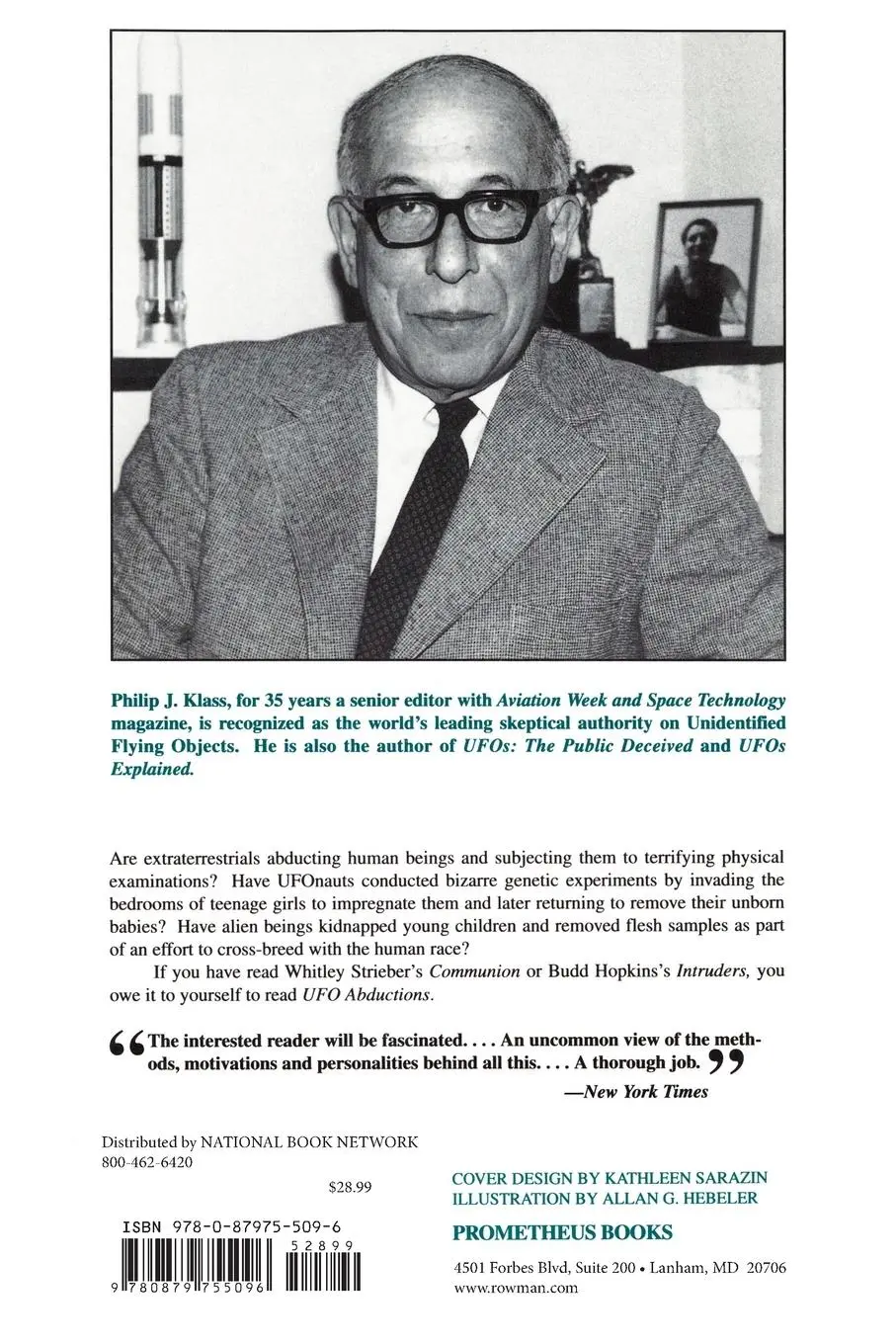Rückseite: 9780879755096 | UFO Abductions | Philip Klass | Taschenbuch | Englisch | 1989