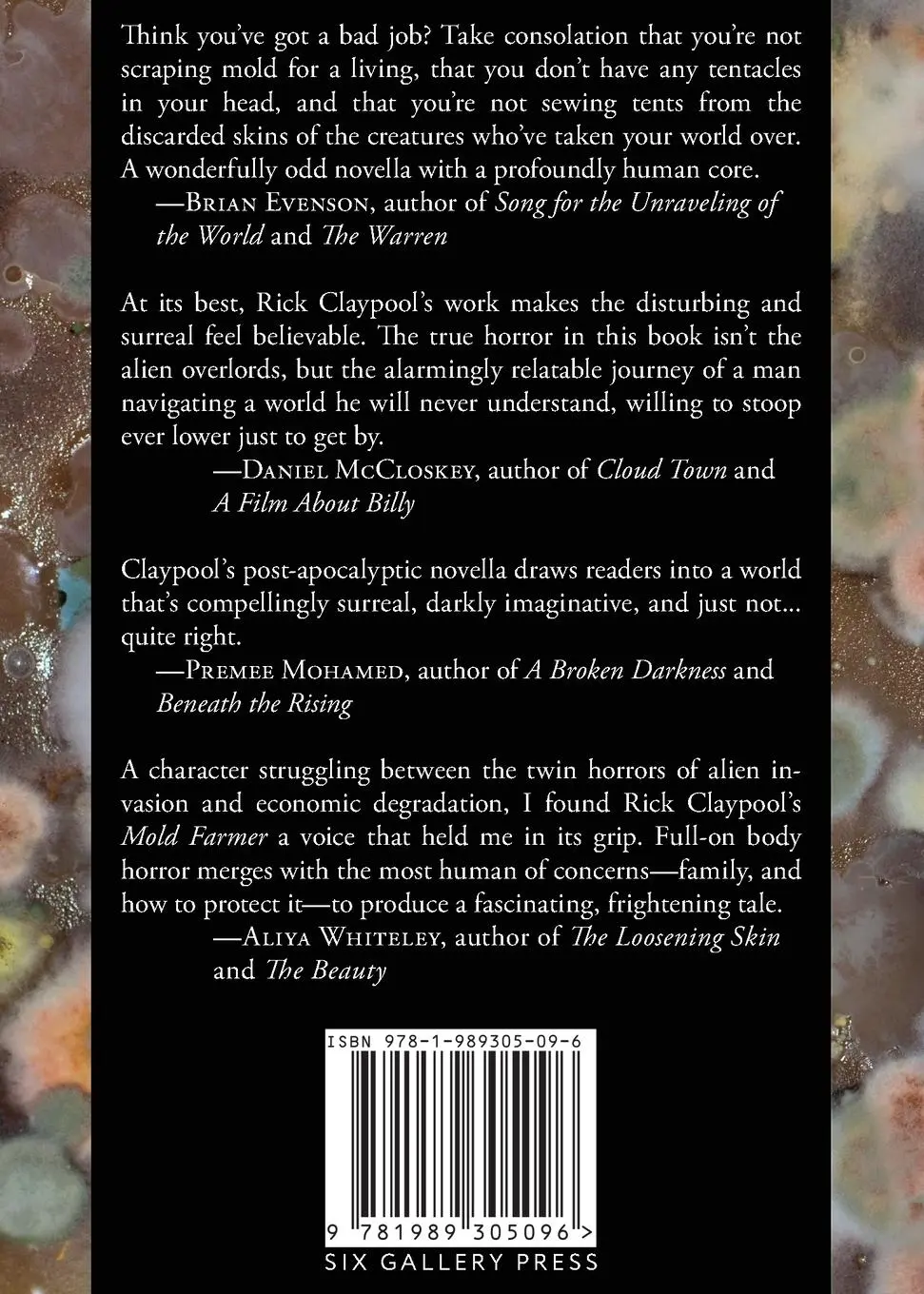 Rückseite: 9781989305096 | The Mold Farmer | Rick Claypool | Taschenbuch | Englisch | 2020