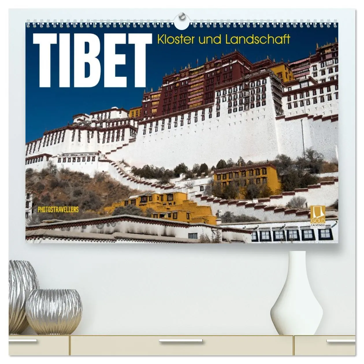 Cover: 9783457475096 | Tibet - Kloster und Landschaft (hochwertiger Premium Wandkalender...