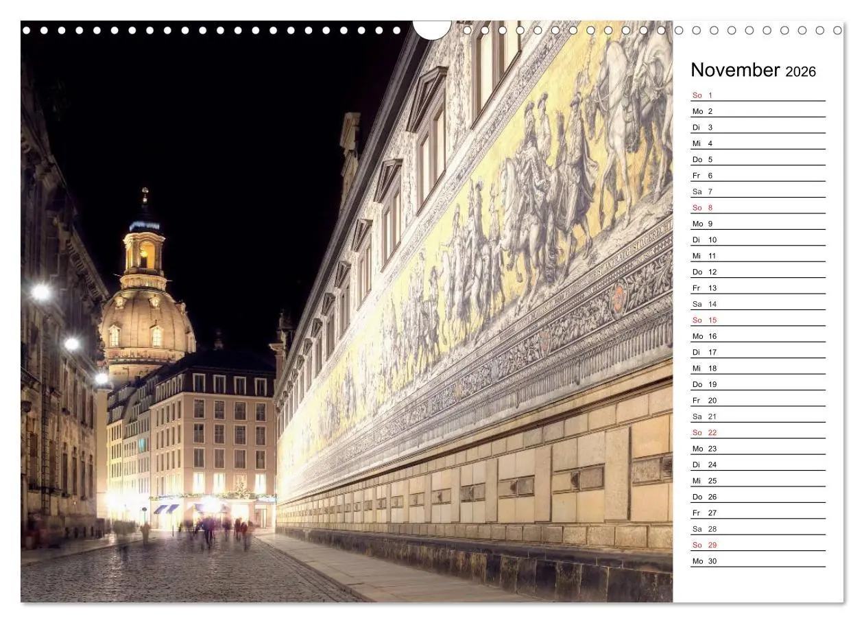 Bild: 9783457785096 | Barockstadt Dresden (Wandkalender 2026 DIN A3 quer), CALVENDO...