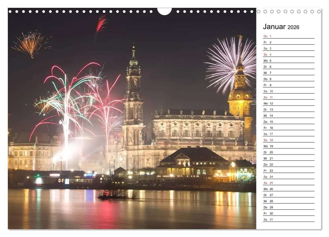 Bild: 9783457785096 | Barockstadt Dresden (Wandkalender 2026 DIN A3 quer), CALVENDO...