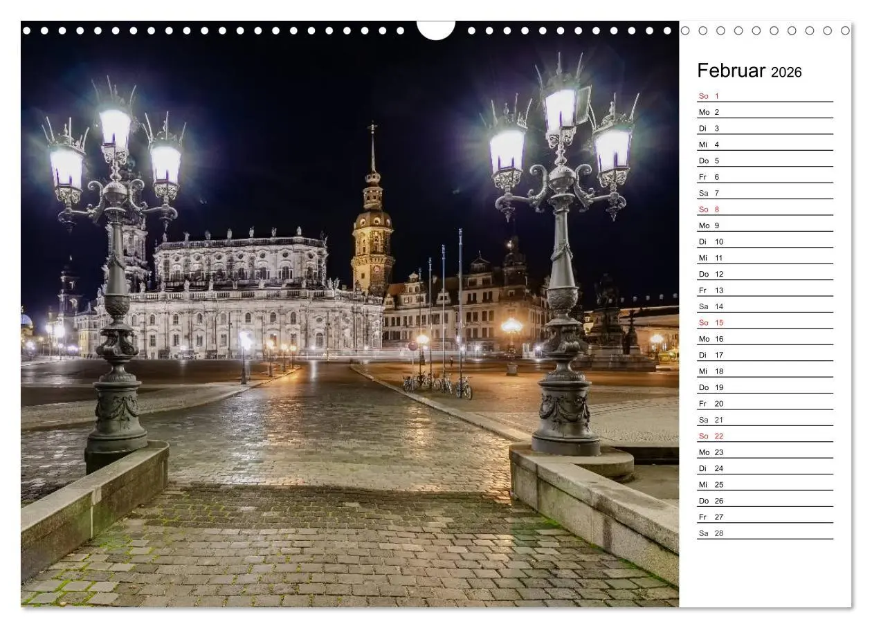 Bild: 9783457785096 | Barockstadt Dresden (Wandkalender 2026 DIN A3 quer), CALVENDO...