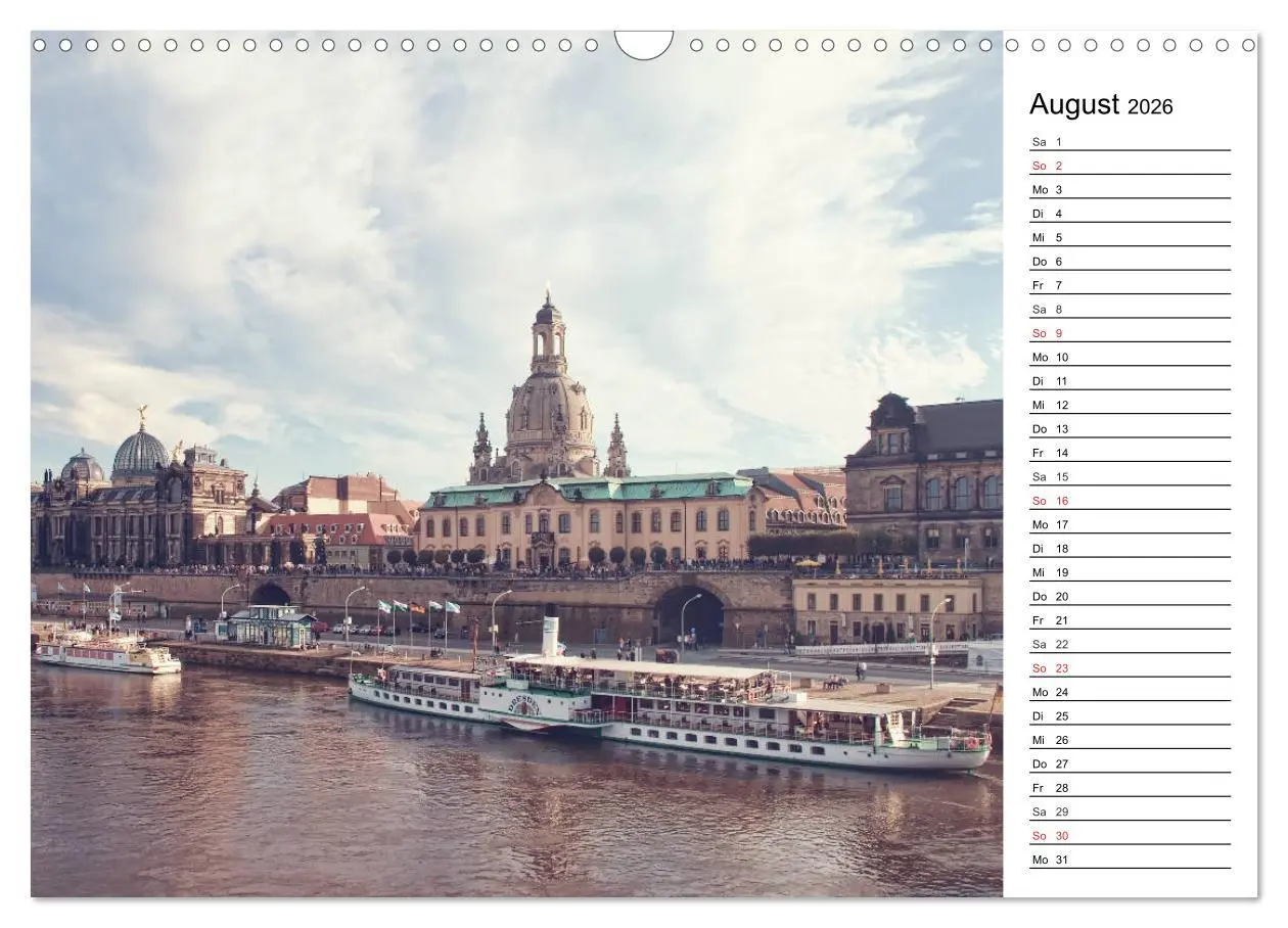 Bild: 9783457785096 | Barockstadt Dresden (Wandkalender 2026 DIN A3 quer), CALVENDO...