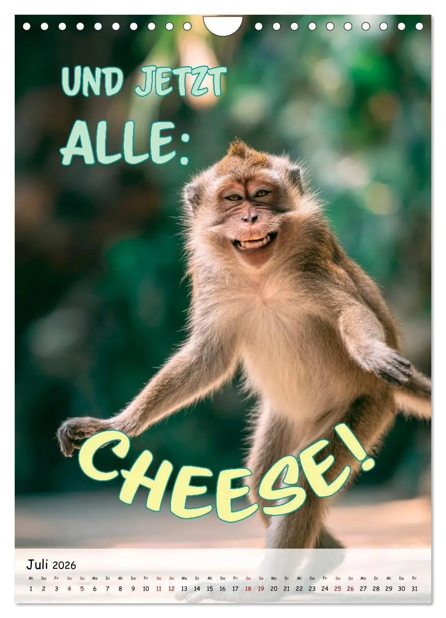 Bild: 9783516705096 | Tierisch erwischt (Wandkalender 2026 DIN A4 hoch), CALVENDO...