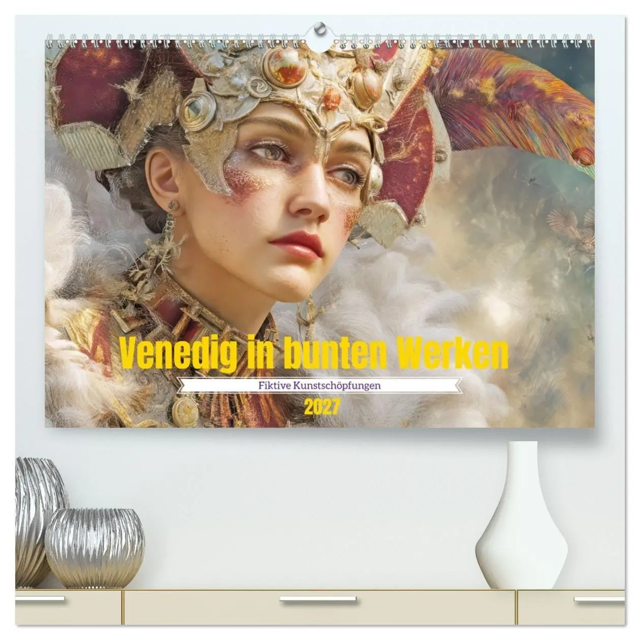 Cover: 9783569725096 | Venedig in bunten Werken - Fiktive Kunstschöpfungen (hochwertiger...