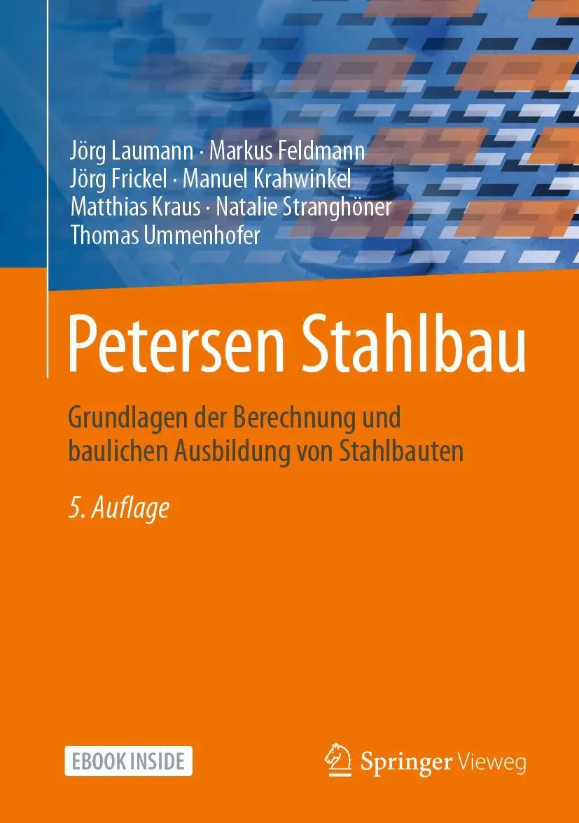 Cover: 9783658205096 | Petersen Stahlbau | Jörg Laumann (u. a.) | Bundle | Book + eBook