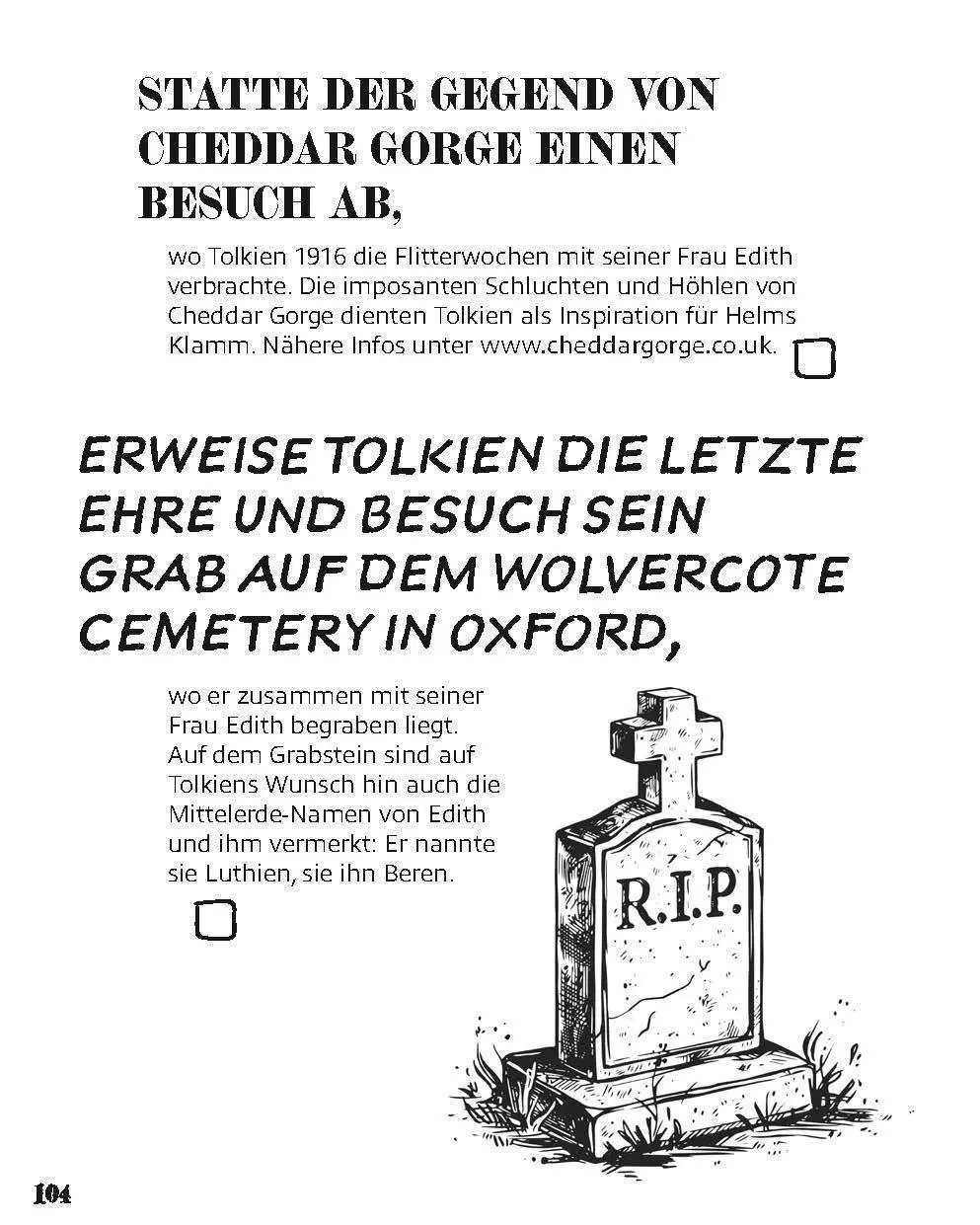 Bild: 9783966645096 | Die Bucket List für Tolkien Fans | Tom Grimm | Taschenbuch | 128 S.