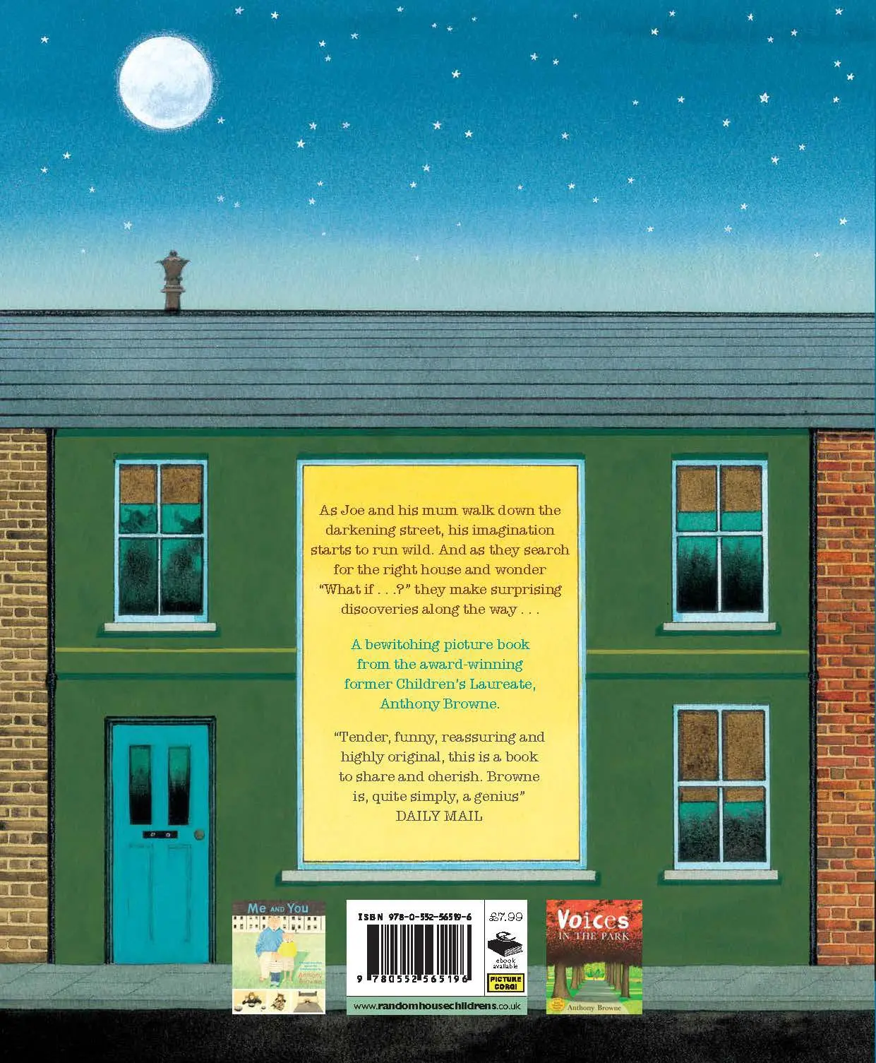 Rückseite: 9780552565196 | What If...? | Anthony Browne | Taschenbuch | 32 S. | Englisch | 2014