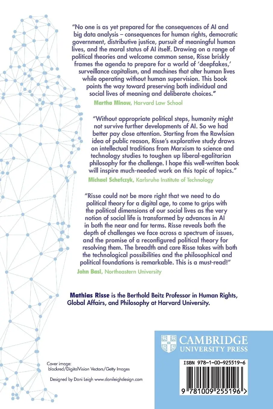 Rückseite: 9781009255196 | Political Theory of the Digital Age | Mathias Risse | Taschenbuch