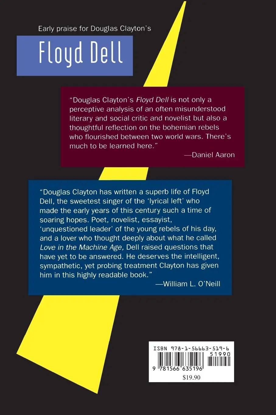 Rückseite: 9781566635196 | Floyd Dell | The Life and Times of an American Rebel | Douglas Clayton