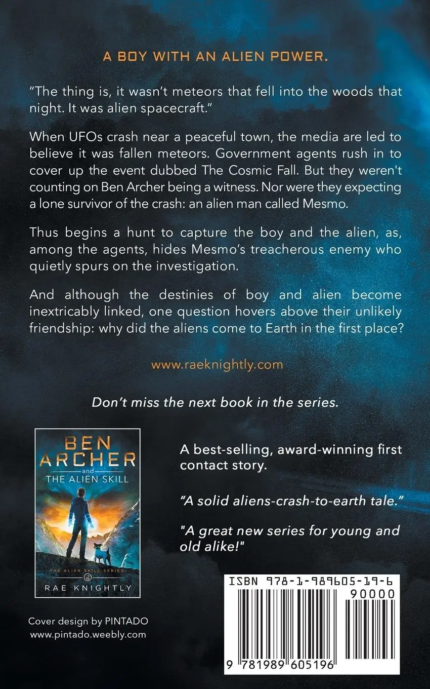 Rückseite: 9781989605196 | Ben Archer and the Cosmic Fall (The Alien Skill Series, Book 1) | Buch