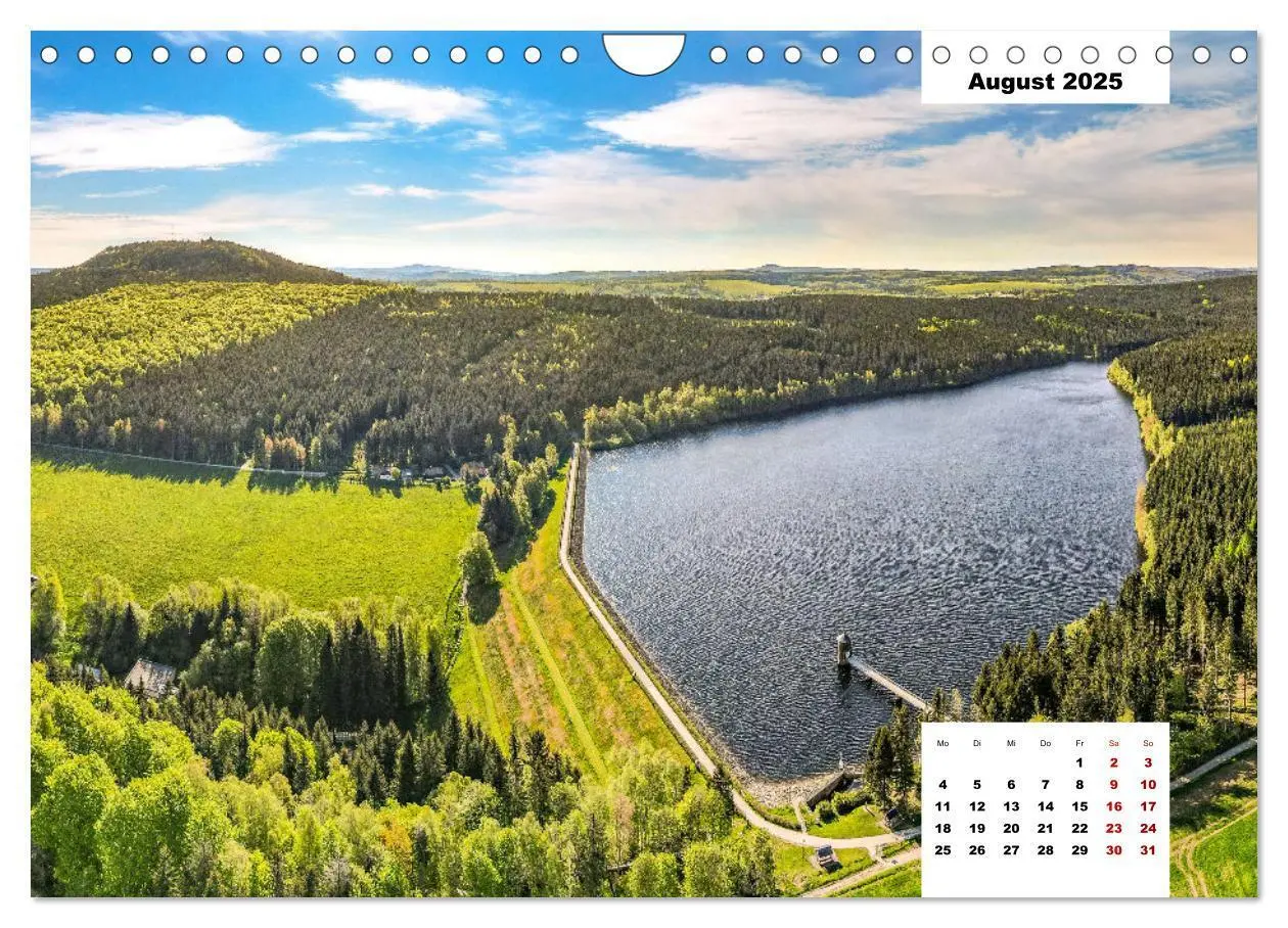 Bild: 9783383975196 | Unser Erzgebirge von oben (Wandkalender 2025 DIN A4 quer), CALVENDO...