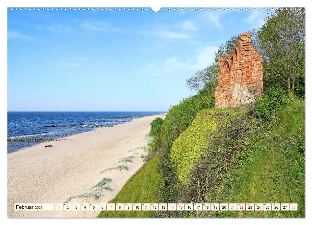 Bild: 9783457395196 | Die polnische Ostsee (Wandkalender 2026 DIN A2 quer), CALVENDO...