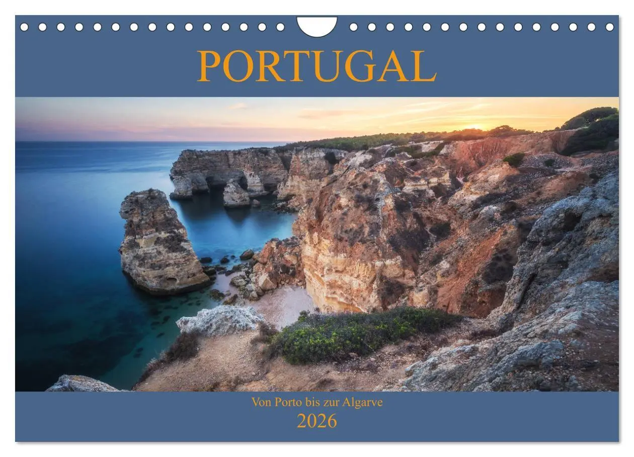 Cover: 9783457845196 | Portugal - Von Porto bis zur Algarve (Wandkalender 2026 DIN A4...