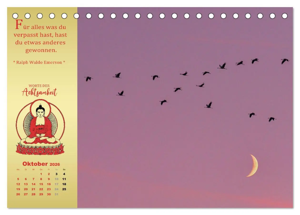 Bild: 9783457915196 | Wege der Achtsamkeit - In der Ruhe liegt die Kraft (Tischkalender...