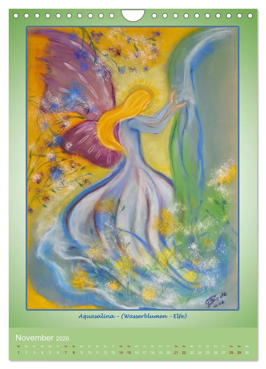 Bild: 9783516245196 | Die fabelhafte Welt meiner Elfen (Wandkalender 2026 DIN A4 hoch),...