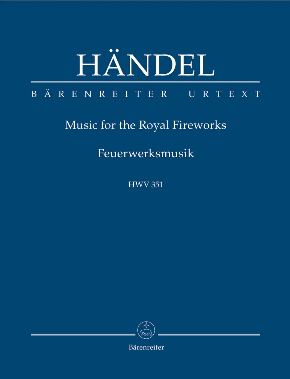 Cover: 9790006205196 | Music For The Royal Fireworks HWV 351 | Georg Friedrich Händel | Buch