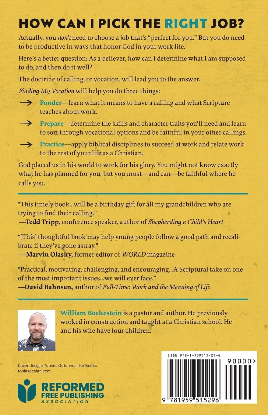 Rückseite: 9781959515296 | Finding My Vocation | A Guide for Young People Seeking a Calling