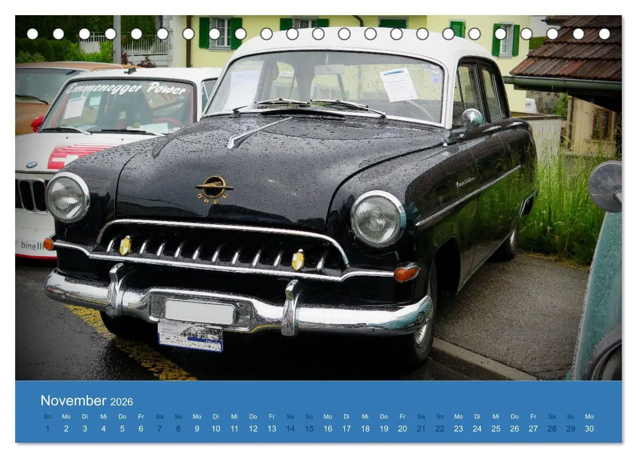 Bild: 9783457695296 | Opel Classics (Tischkalender 2026 DIN A5 quer), CALVENDO...