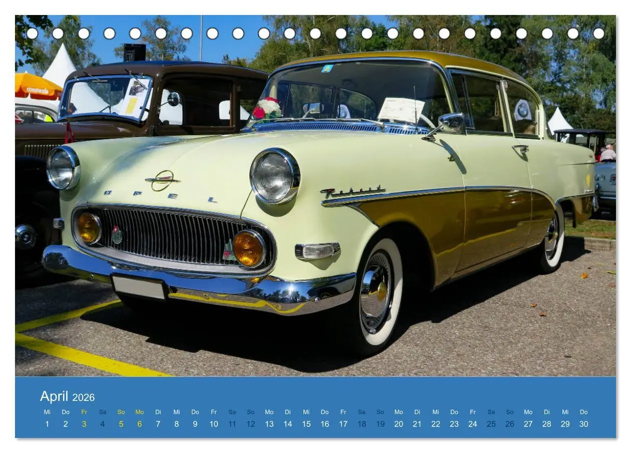 Bild: 9783457695296 | Opel Classics (Tischkalender 2026 DIN A5 quer), CALVENDO...