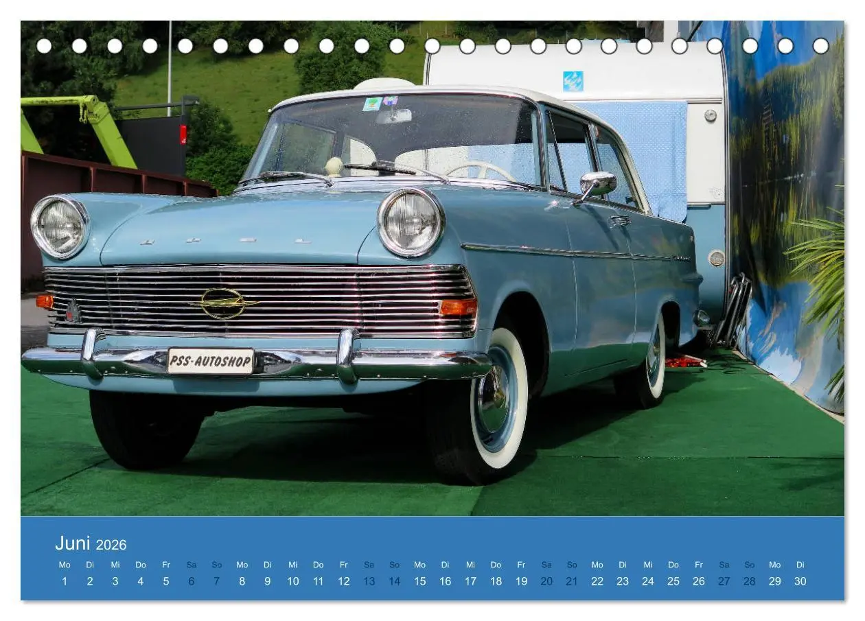 Bild: 9783457695296 | Opel Classics (Tischkalender 2026 DIN A5 quer), CALVENDO...