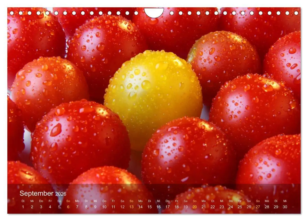 Bild: 9783516095296 | Der vegane Küchenkalender (Wandkalender 2026 DIN A4 quer), CALVENDO...