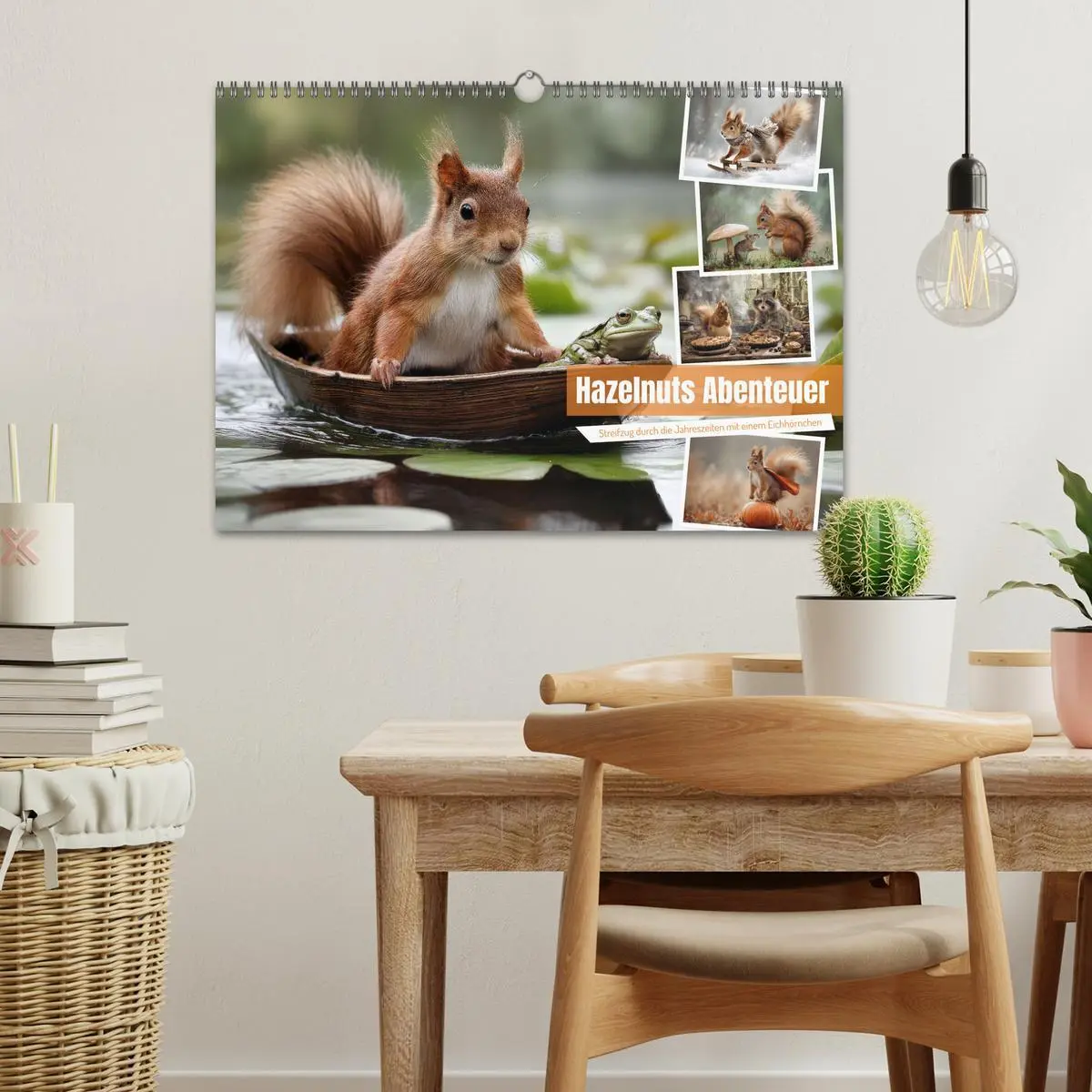 Bild: 9783516235296 | Hazelnuts Abenteuer (Wandkalender 2026 DIN A3 quer), CALVENDO...